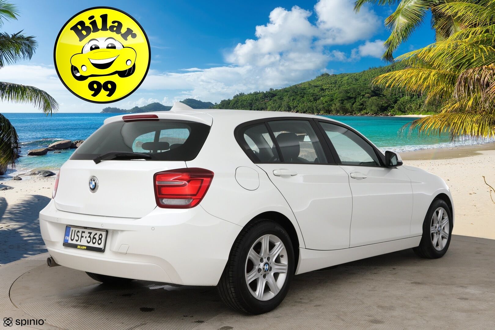 BMW 116 2014 F20 Hatchback 116d TwinPower Turbo A Business Automatic - Suomi-Auto / Xenon / Vakkari / 2x Renkaat Aluvantein / Tosi siisti! 