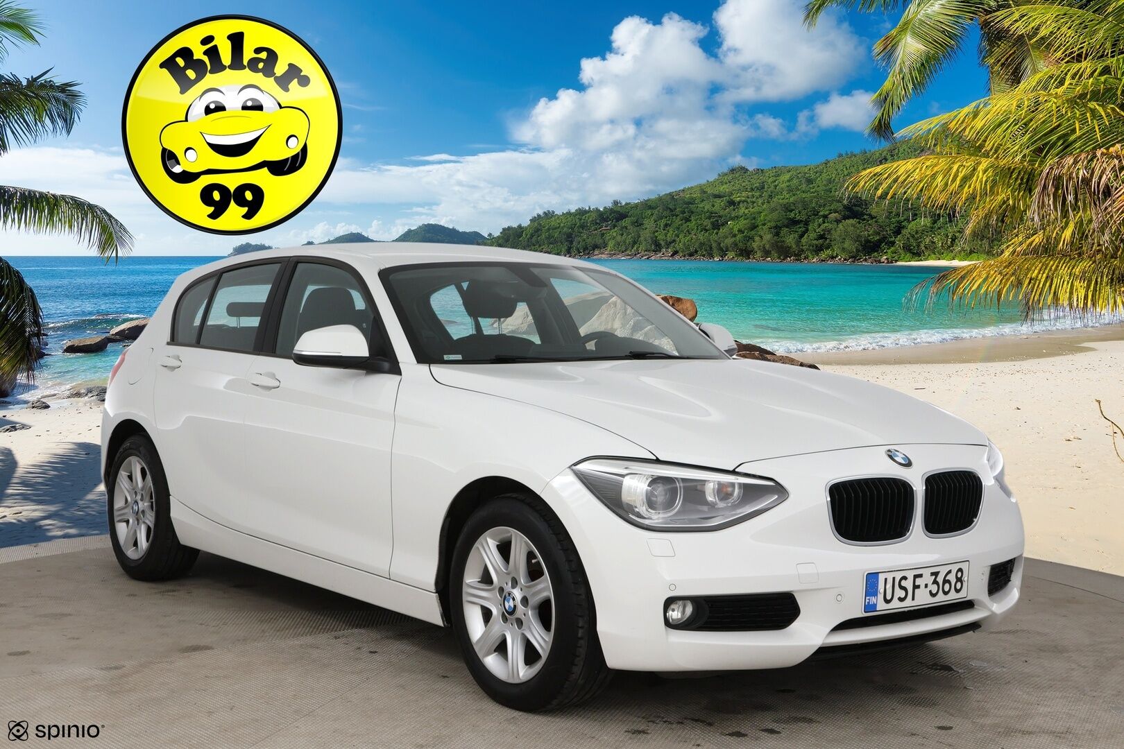BMW 116 2014 F20 Hatchback 116d TwinPower Turbo A Business Automatic - Suomi-Auto / Xenon / Vakkari / 2x Renkaat Aluvantein / Tosi siisti! 