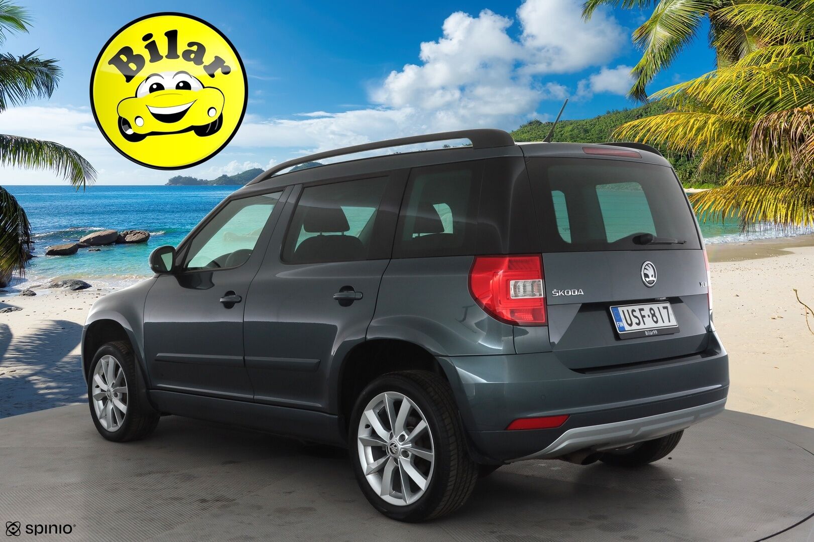 Skoda Yeti 2015 1,2 TSI Elegance DSG - Vakkari | P.Tutka | Lohko+Sisä | Xenon | Keyless | Bluetooth | Autom.ilmastointi 