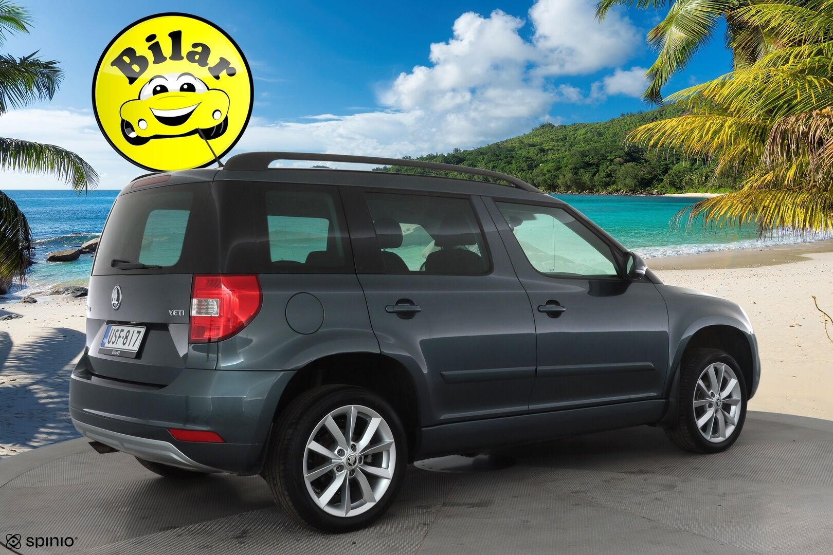 Skoda Yeti 2015 1,2 TSI Elegance DSG - Vakkari | P.Tutka | Lohko+Sisä | Xenon | Keyless | Bluetooth | Autom.ilmastointi 