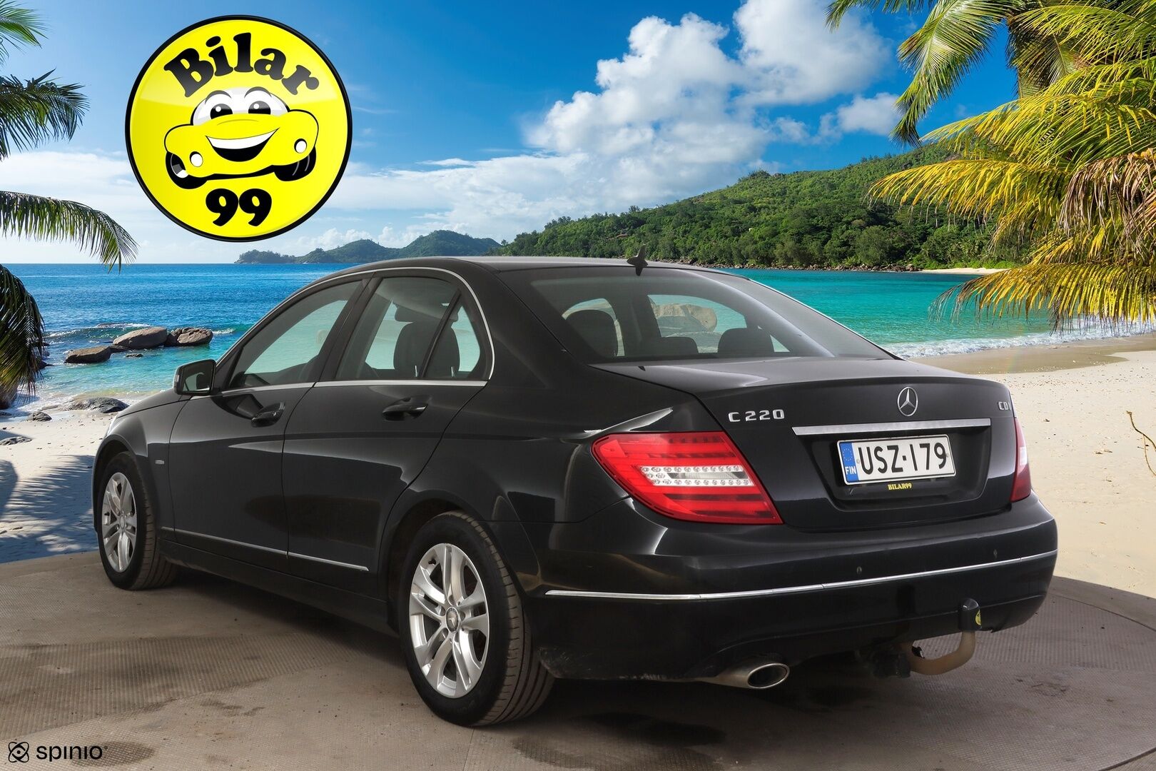 Mercedes-Benz C 2012 220 CDI BE Premium Business - YritysOutlet - Myydään vain yrityksille *Navigointi / Puolinahkasisusta / Vetokoukku* - *Juuri katsastettu / kahdet alumiinivanteet*