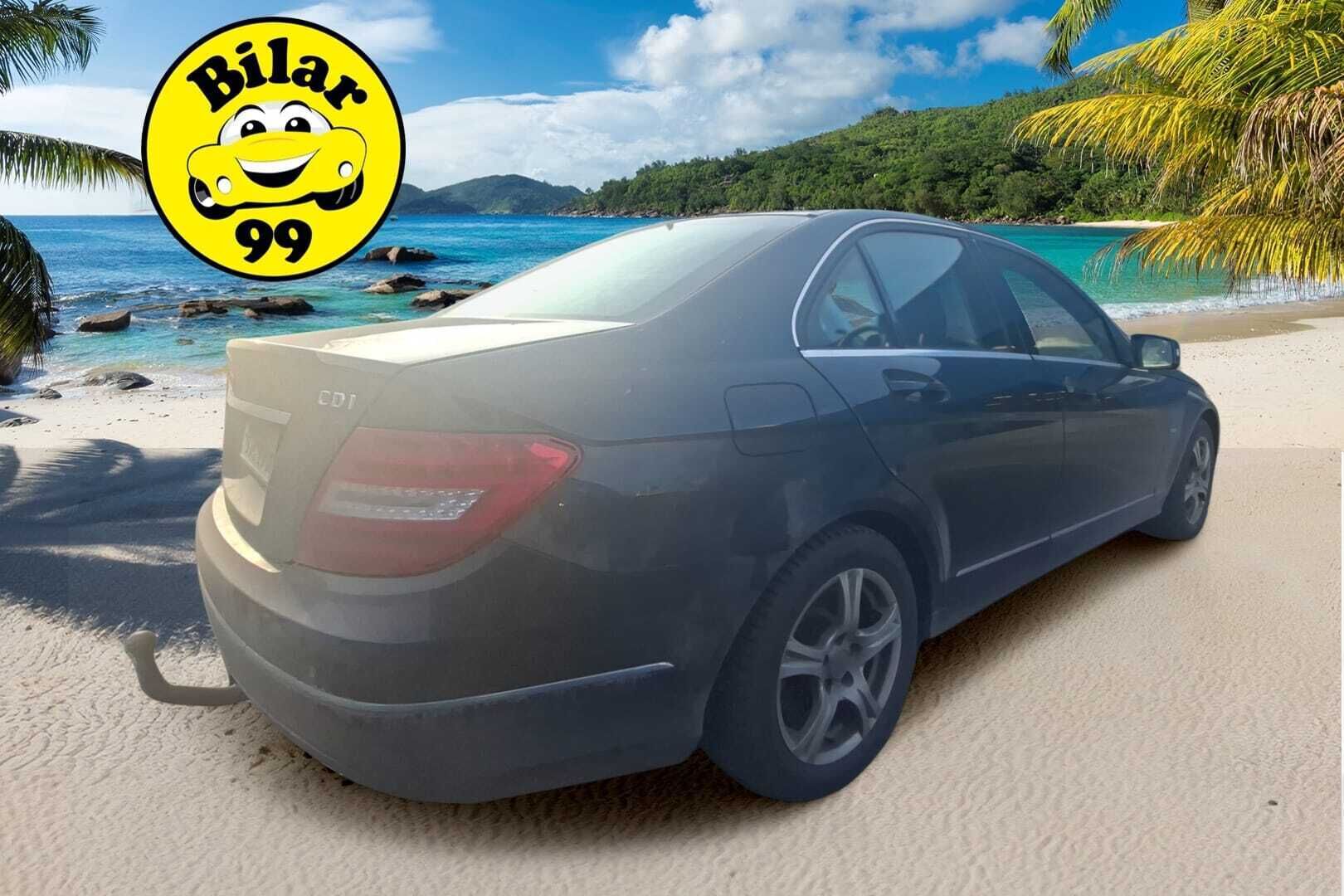 Mercedes-Benz C 2011 220 CDI BE Premium Business - YritysOutlet - Myydään vain yrityksille *Navigointi / Puolinahkasisusta / Vetokoukku* - *Juuri katsastettu / kahdet alumiinivanteet*