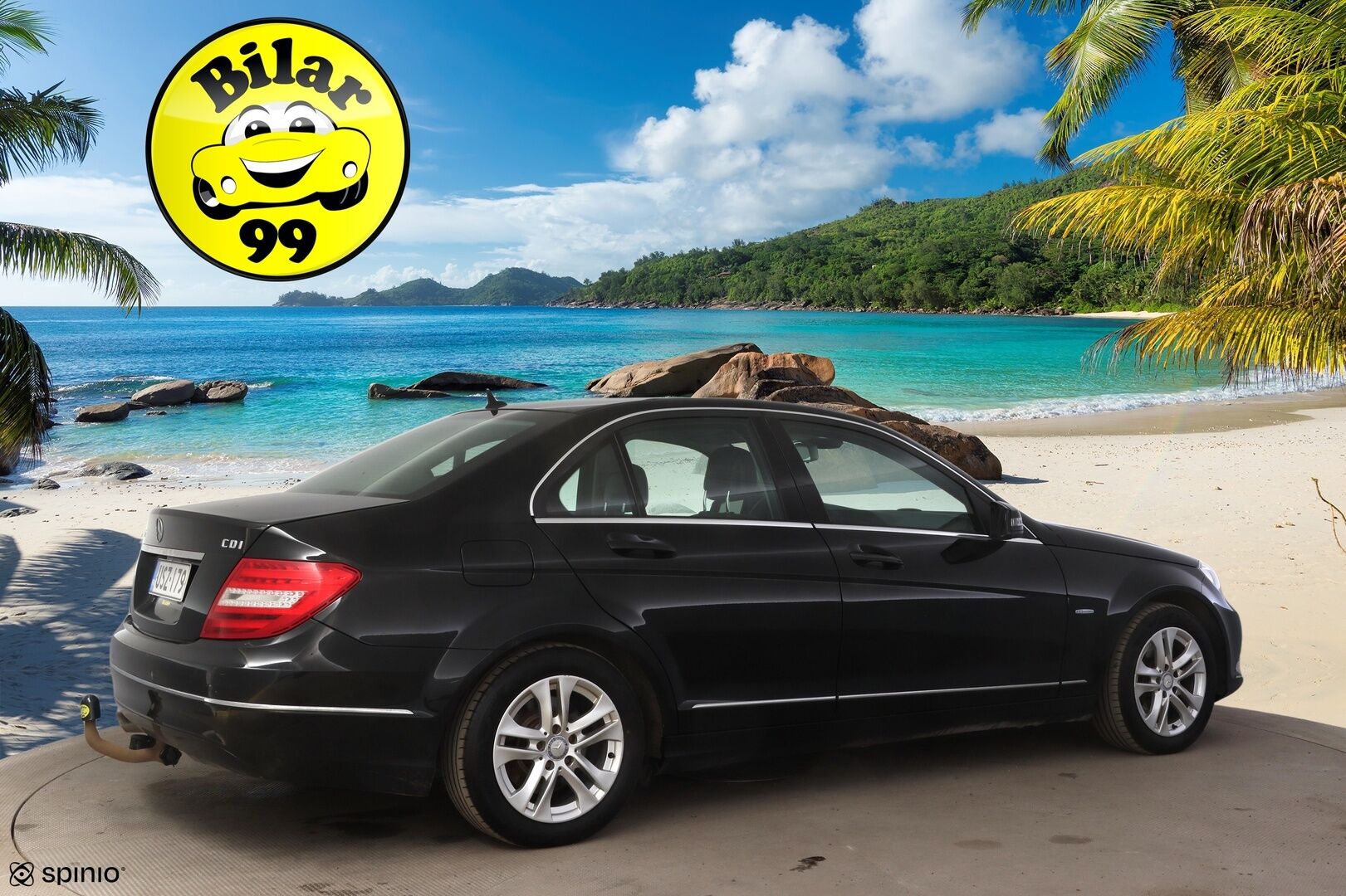 Mercedes-Benz C 2012 220 CDI BE Premium Business - YritysOutlet - Myydään vain yrityksille *Navigointi / Puolinahkasisusta / Vetokoukku* - *Juuri katsastettu / kahdet alumiinivanteet*