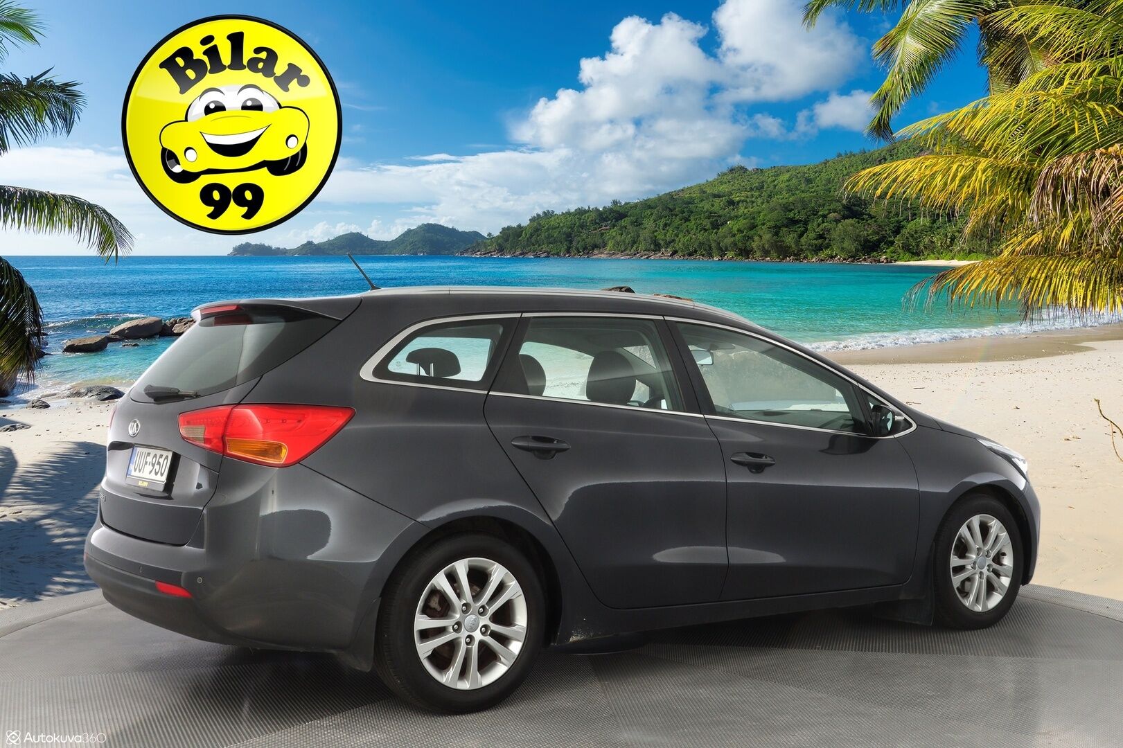 Kia cee'd 2013 1,6 EX SW DCT A/T *Ratinlämmitin / Lohko / Vakkari* - Juuri huollettu / Pitkä leima / Fiksut renkaat
