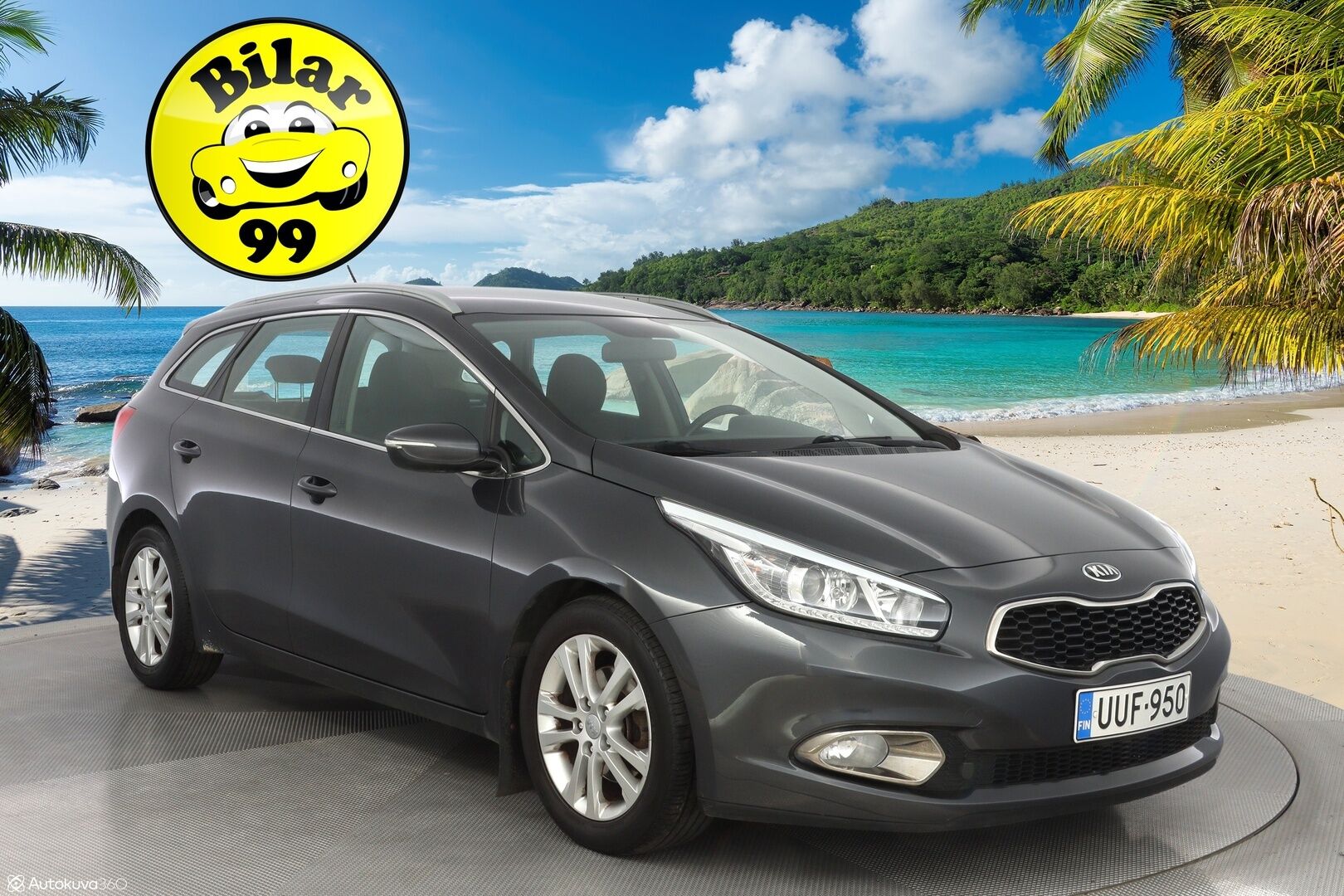 Kia cee'd 2013 1,6 EX SW DCT A/T *Ratinlämmitin / Lohko / Vakkari* - Juuri huollettu / Pitkä leima / Fiksut renkaat