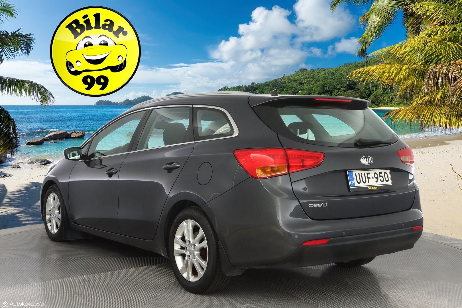Kia cee'd 2013 1,6 EX SW DCT A/T *Ratinlämmitin / Lohko / Vakkari* - Juuri huollettu / Pitkä leima / Fiksut renkaat
