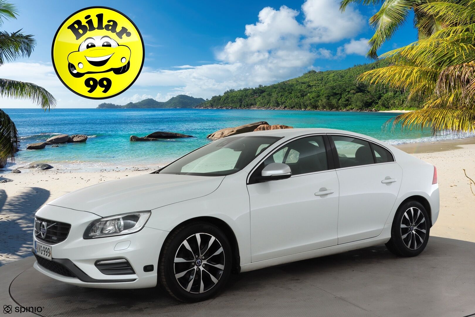 Volvo S60 2014 T3 R-Design aut * Facelift / Adapt.vakkari / Sporttipenkit / Xenon / Bluetooth / Kaistavahti / P.tutkat * - Suomi-auto / Hyvin huollettu / Kahdet renkaat - HULLU BLACKWEEK KORKOTARJOUS 2,49%