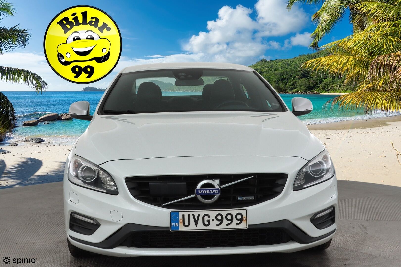 Volvo S60 2014 T3 R-Design aut * Facelift / Adapt.vakkari / Sporttipenkit / Xenon / Bluetooth / Kaistavahti / P.tutkat * - Suomi-auto / Hyvin huollettu / Kahdet renkaat - HULLU BLACKWEEK KORKOTARJOUS 2,49%