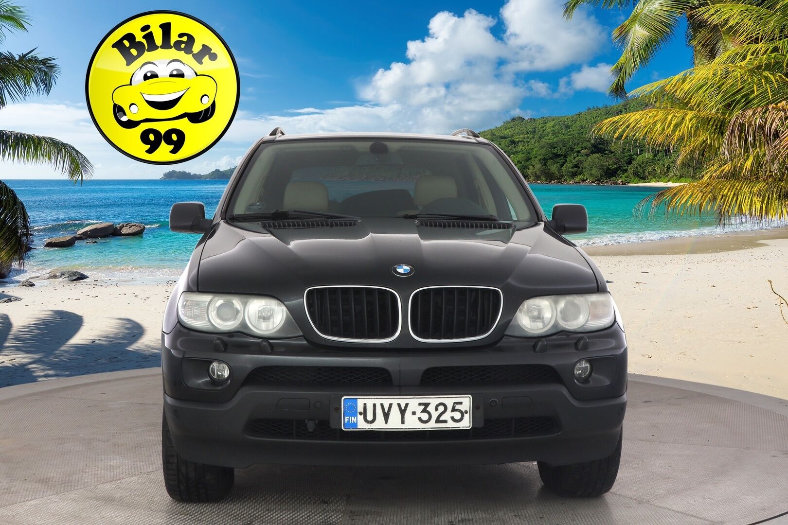 BMW X5 2006 3,0iA E53 SAV *Koukku / Vaaleat nahat / Myydään Huutokaupat.com*