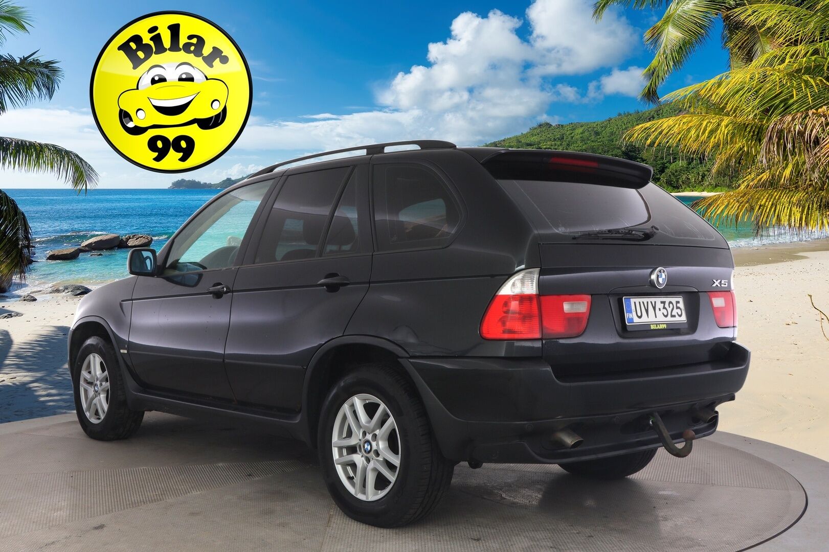 BMW X5 2006 3,0iA E53 SAV *Koukku / Vaaleat nahat / Myydään Huutokaupat.com*