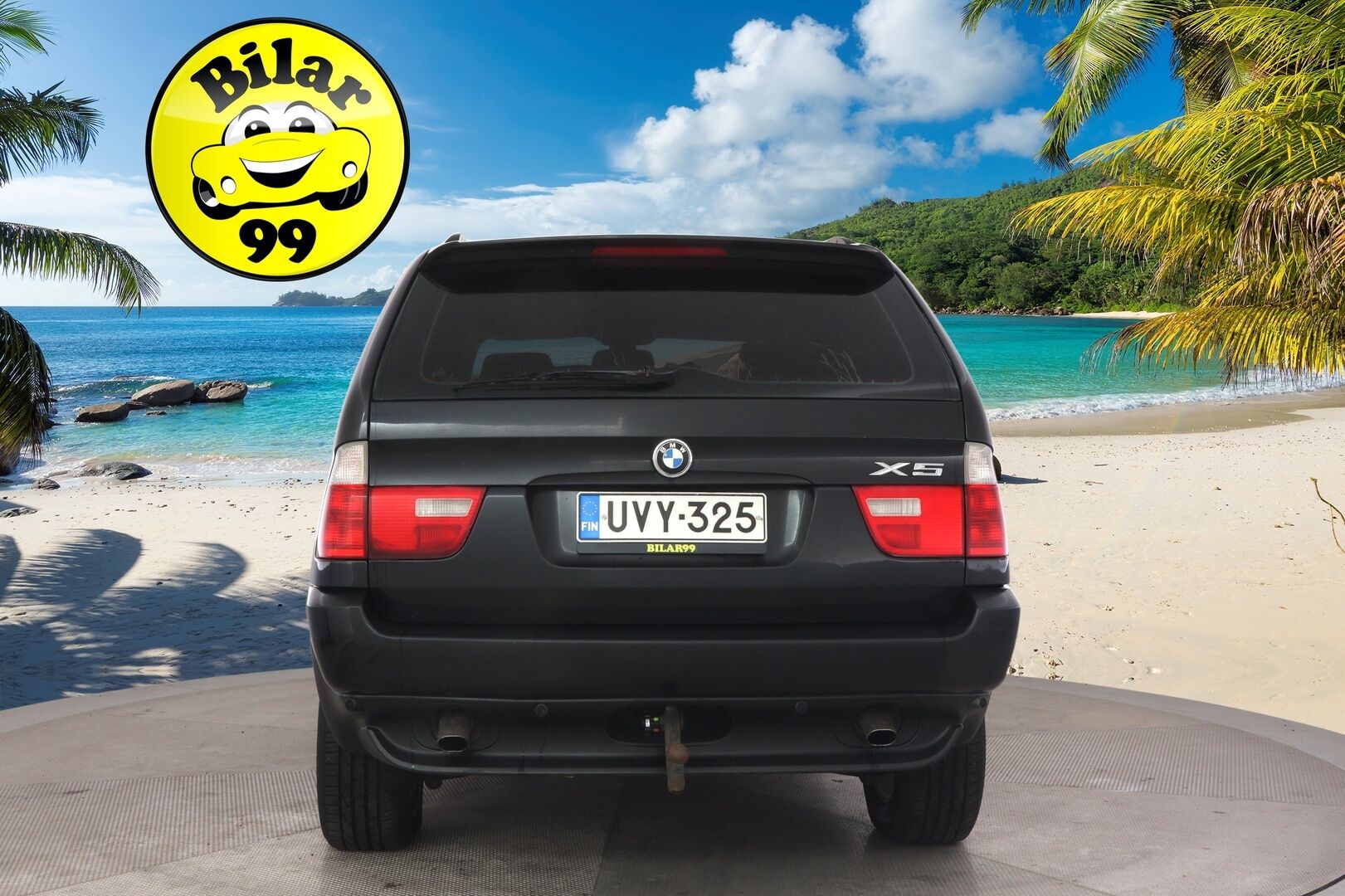 BMW X5 2006 3,0iA E53 SAV *Koukku / Vaaleat nahat / Myydään Huutokaupat.com*