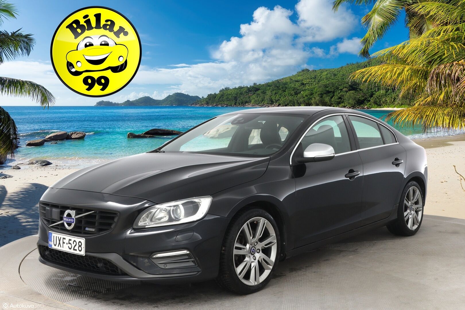Volvo S60 2014 D5 AWD R-Design Polestar autom - 3,99 % KORKOTARJOUS TÄHÄN AUTOON - 31.5. ASTI! - Webasto / Koukku / Adapt. Vakkari / Muistipenkki / P. kamera / Premium Sound System / Kaistavahti / Navi / 2x Renkaat!