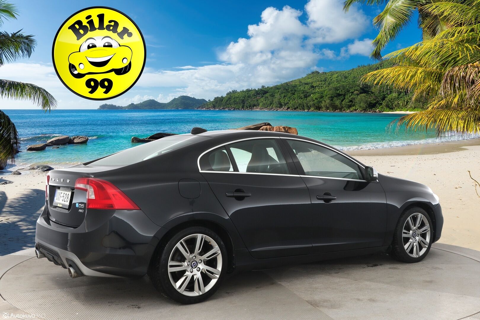 Volvo S60 2014 D5 AWD R-Design Polestar autom - 3,99 % KORKOTARJOUS TÄHÄN AUTOON - 31.5. ASTI! - Webasto / Koukku / Adapt. Vakkari / Muistipenkki / P. kamera / Premium Sound System / Kaistavahti / Navi / 2x Renkaat!