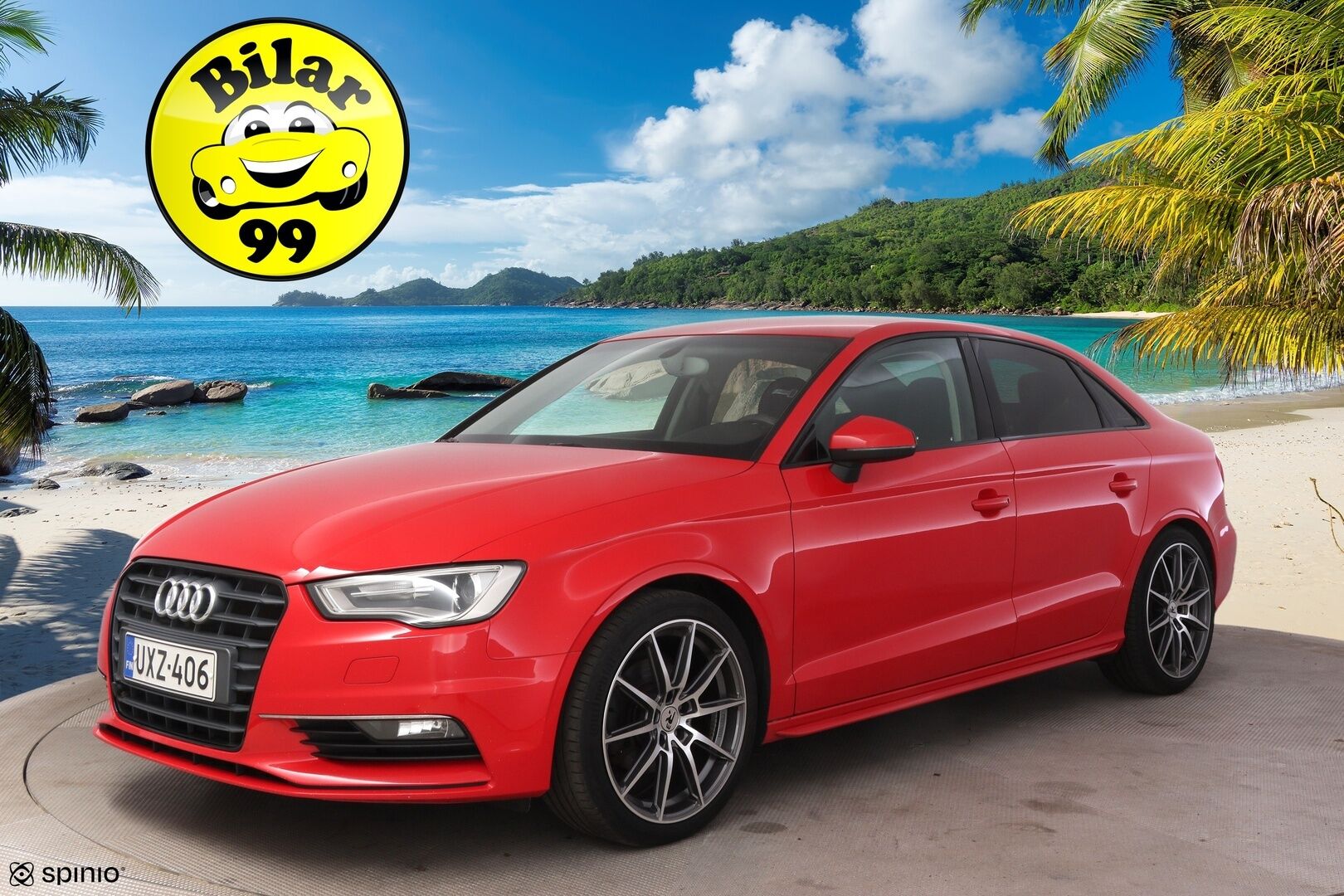 Audi A3 2013 Sedan Business 1,4 TFSI COD 103 kW S tronic * Vakkari / Sisätilanlämmitin / Tutka * - * Juuri huollettu sekä katsastettu / Näyttävä *