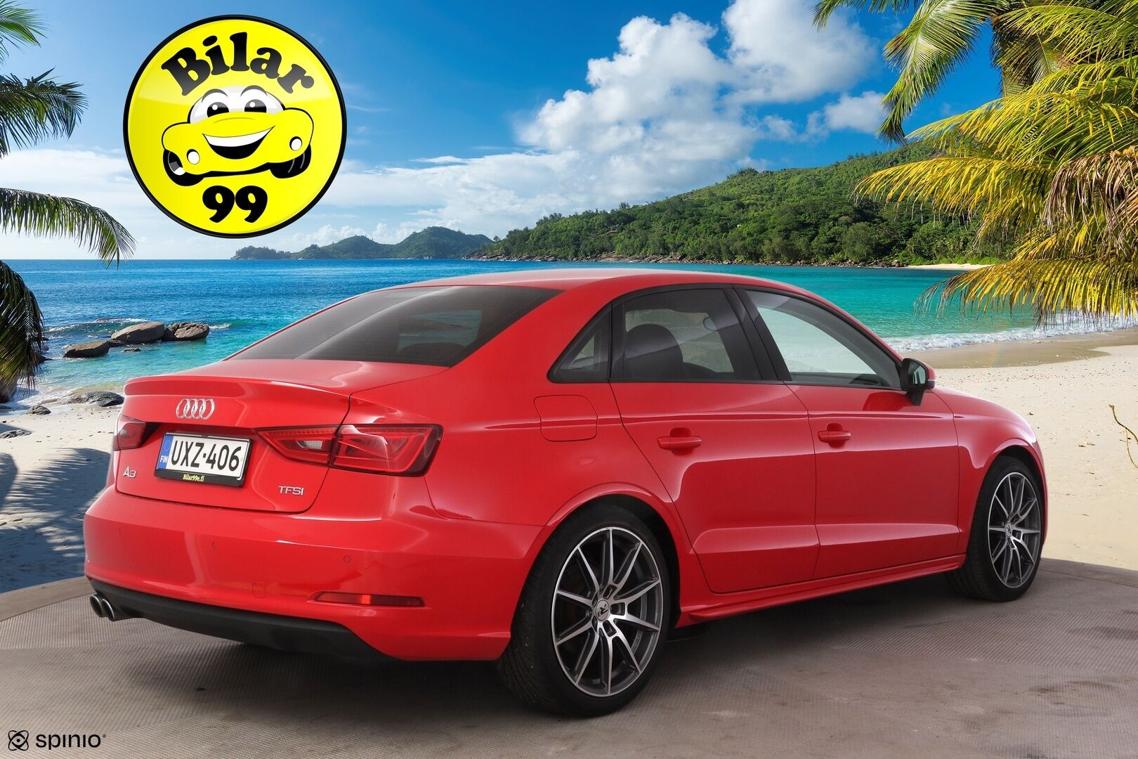 Audi A3 2013 Sedan Business 1,4 TFSI COD 103 kW S tronic * Vakkari / Sisätilanlämmitin / Tutka * - * Juuri huollettu sekä katsastettu / Näyttävä *