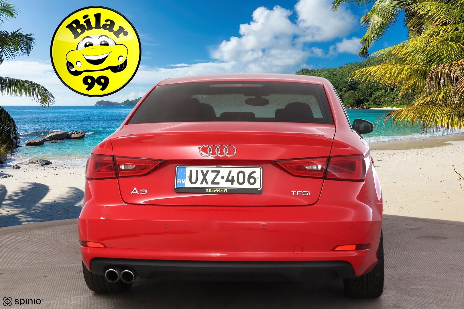 Audi A3 2014 Sedan Business 1,4 TFSI COD 103 kW S tronic * Vakkari / Sisätilanlämmitin / Tutka / ChromeDelete * - 3,99% KORKOTARJOUS TÄHÄN AUTOON 21.9. ASTI - * Juuri huollettu sekä katsastettu / Näyttävä *