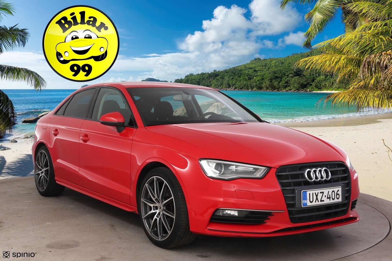 Audi A3 2013 Sedan Business 1,4 TFSI COD 103 kW S tronic * Vakkari / Sisätilanlämmitin / Tutka * - * Juuri huollettu sekä katsastettu / Näyttävä *