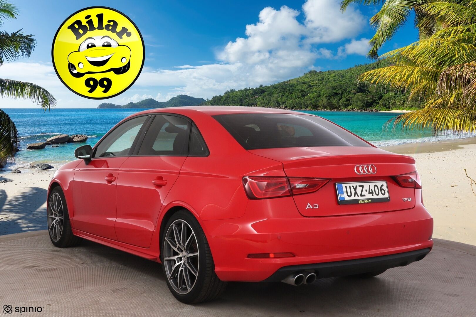 Audi A3 2013 Sedan Business 1,4 TFSI COD 103 kW S tronic * Vakkari / Sisätilanlämmitin / Tutka * - * Juuri huollettu sekä katsastettu / Näyttävä *