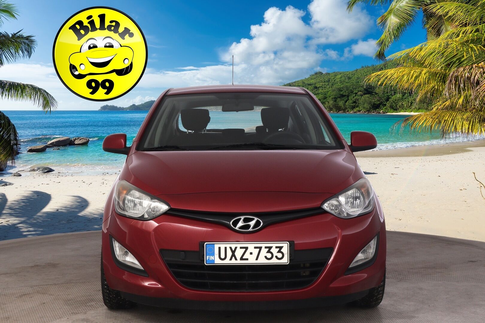 Hyundai i20 5d 2014 1,2 5MT Classic * Lohkolämmitin / Sisätilanlämmitin / Suomi-Auto / 2x Renkaat vanteilla* - Passion Red värityksellä oleva siisti yksilö! 