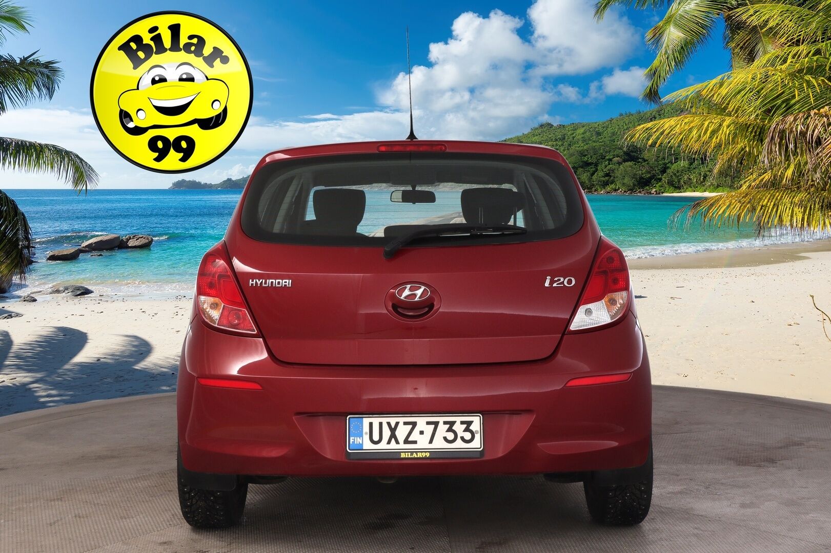 Hyundai i20 5d 2014 1,2 5MT Classic * Lohkolämmitin / Sisätilanlämmitin / Suomi-Auto / 2x Renkaat vanteilla* - Passion Red värityksellä oleva siisti yksilö! 