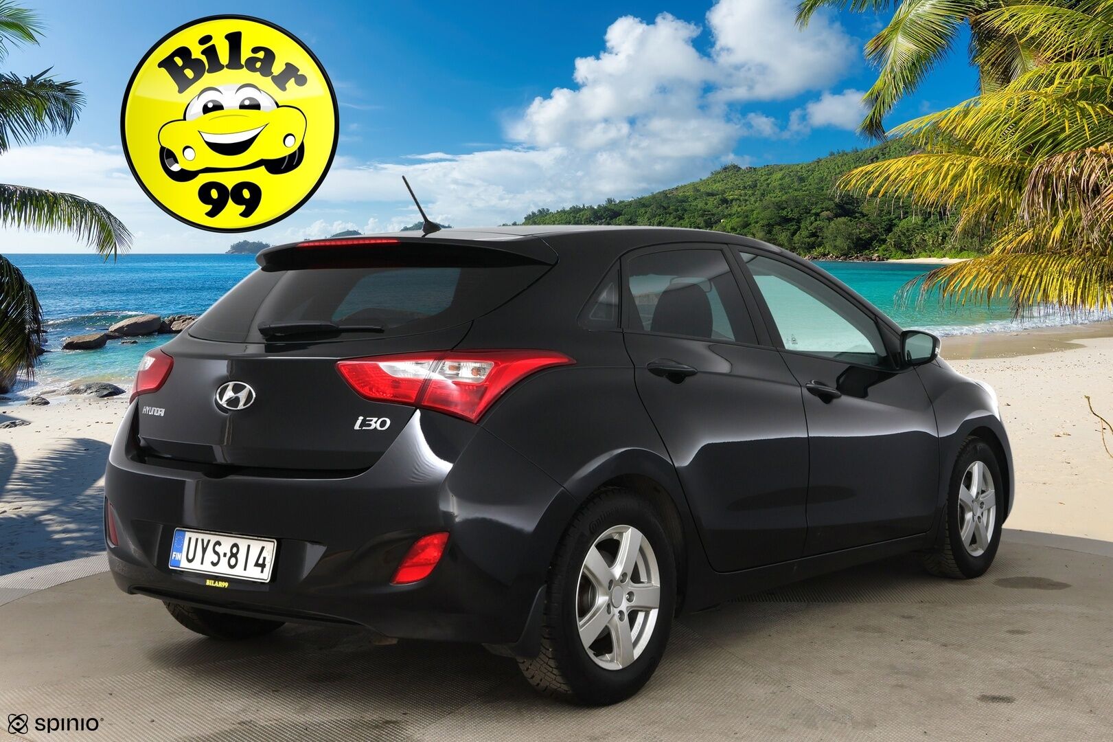 Hyundai i30 5d 2014 1,6 GDI 6AT Comfort Plus / Koukku / Vakkari / Lohkolämmitin / Ratinlämmitin - 2-Om Suomi-auto / Siisti huoltohistoria & hiljattain huollettu / 2x vanteet hyvillä renkailla! 