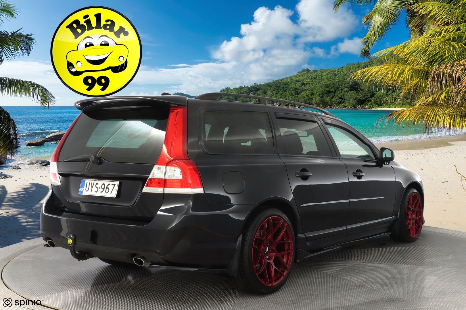 Volvo V70 2013 D4 Summum aut * ACC / Nahat / VOC / Vetokoukku / Keyless * - Suomi-auto / Kahdet renkaat alumiinivantein / Viimeisin huolto 1/25
