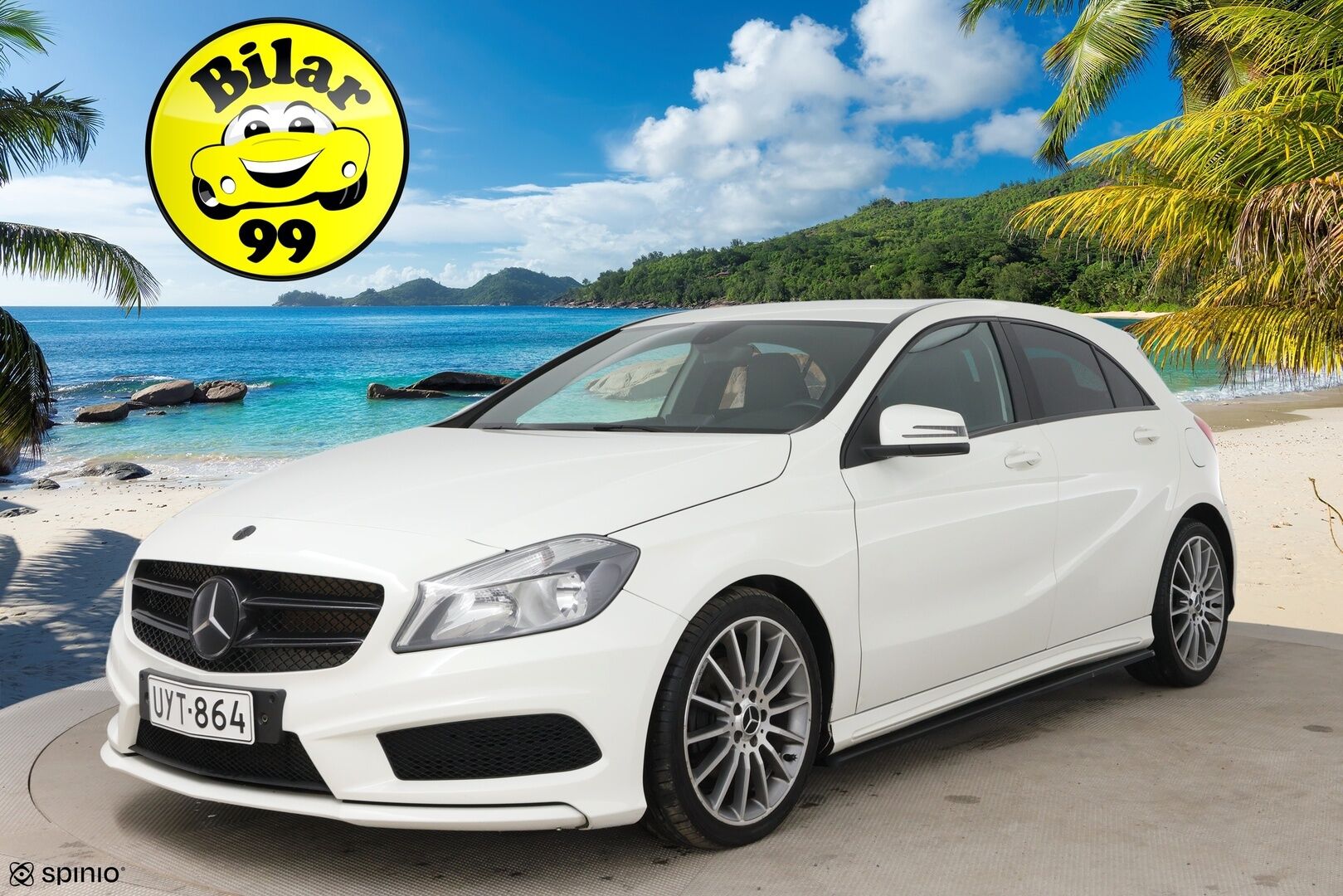 Mercedes-Benz A 2013 180 CDI BE A AMG * Nahka-alcantara / Navigointi / Urheilullinen alusta / Vakkari / Bluetooth * - AMG ulko- ja sisäpaketti - HULLUT AVAJAISHULINAT KORKOTARJOUS 3,29 %