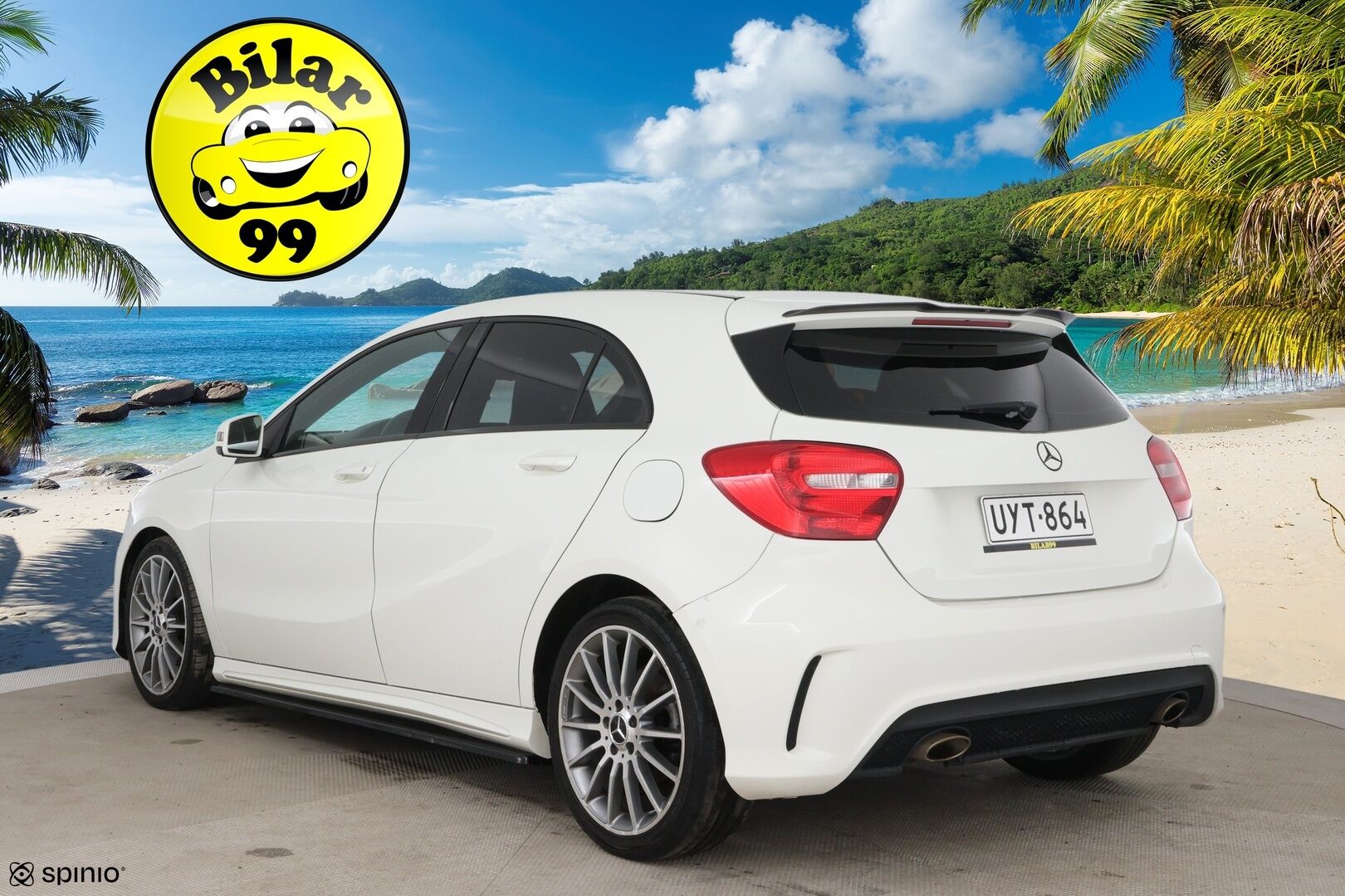 Mercedes-Benz A 2013 180 CDI BE A AMG * Nahka-alcantara / Navigointi / Urheilullinen alusta / Vakkari / Bluetooth * - AMG ulko- ja sisäpaketti - HULLUT AVAJAISHULINAT KORKOTARJOUS 3,29 %