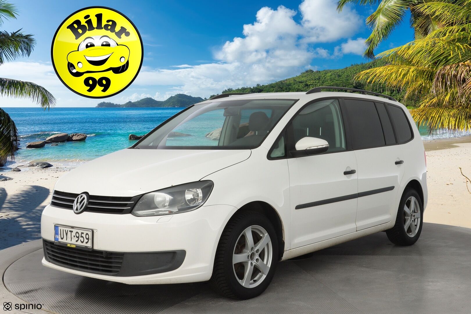 Volkswagen Touran 2012 1,6 TDI Comfortline 77 kW DSG-aut *YritysOutlet - Myydään vain yrityksille* - Koukku / Lohko / Vakkari / Kahdet renkaat