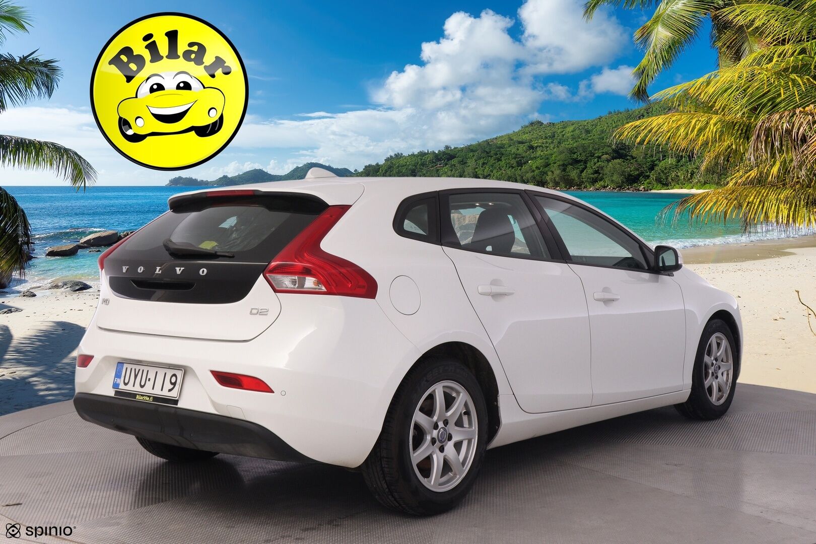 Volvo V40 2014 D2 Business - | Webasto | Suomi-auto | Vakkari | Xenon | Bluetooth | Kahdet hyvät renkaat vanteilla | 