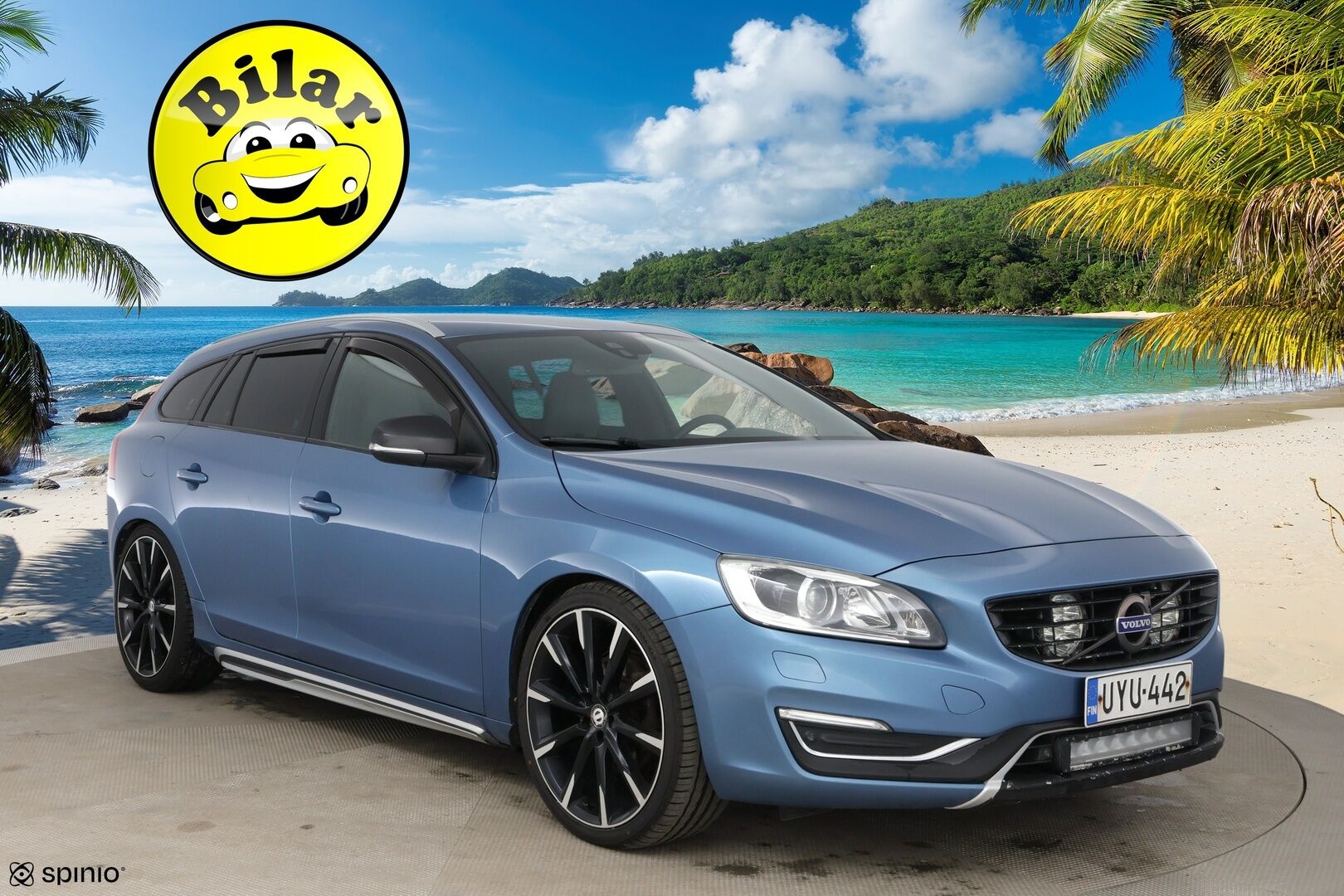 Volvo V60 2014 D4 Business Summum aut - Suomi-Auto | Webasto | Digimittaristo | Muistipenkki | Nahkasisusta | VOC | Vetokoukku | BLIS