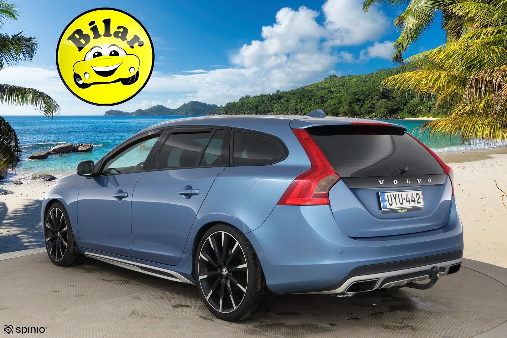 Volvo V60 2014 D4 Business Summum aut - Suomi-Auto | Webasto | Digimittaristo | Muistipenkki | Nahkasisusta | VOC | Vetokoukku | BLIS