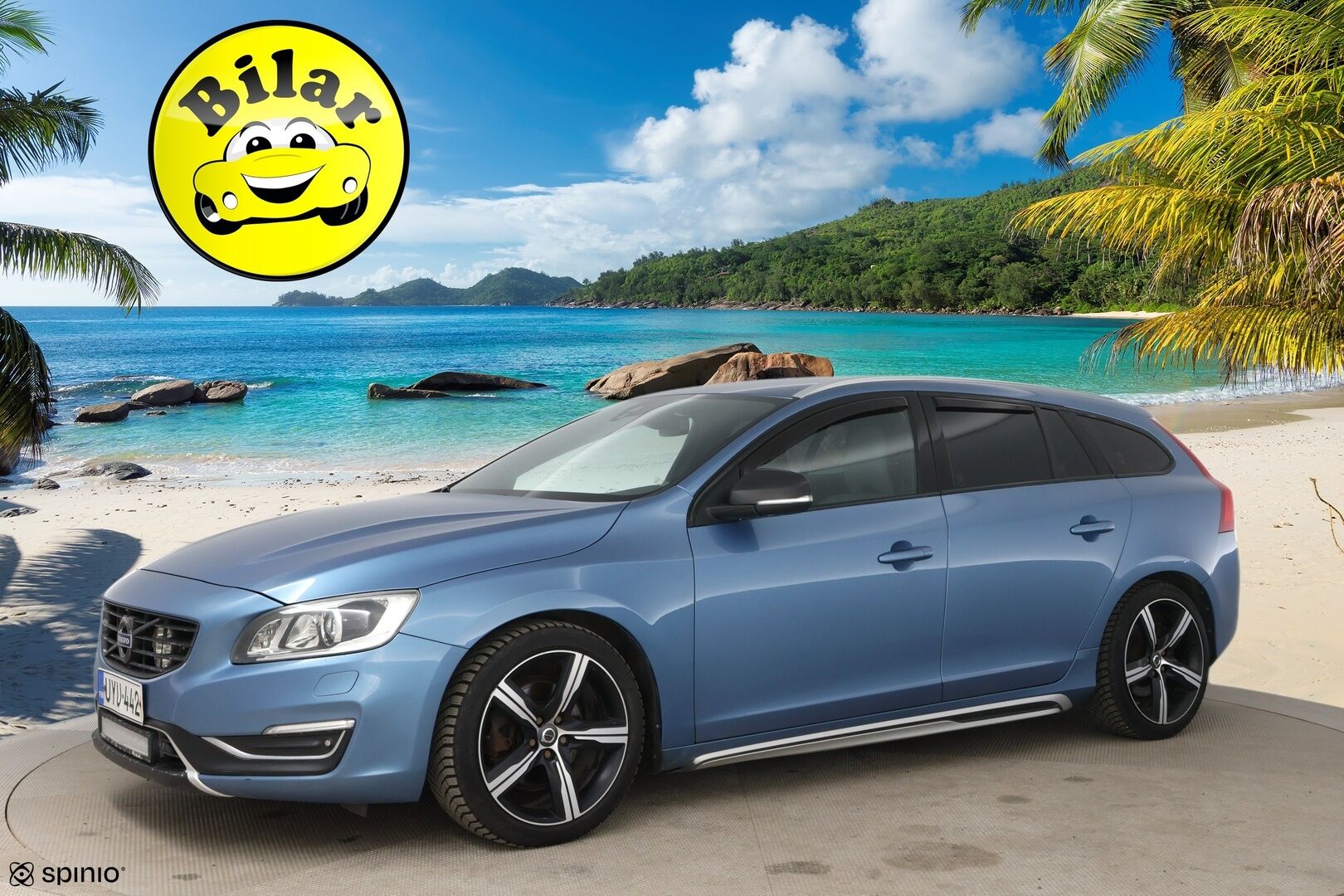 Volvo V60 2014 D4 Business Summum aut - Suomi-Auto | Webasto | Digimittaristo | Muistipenkki | Nahkasisusta | VOC | Vetokoukku | BLIS