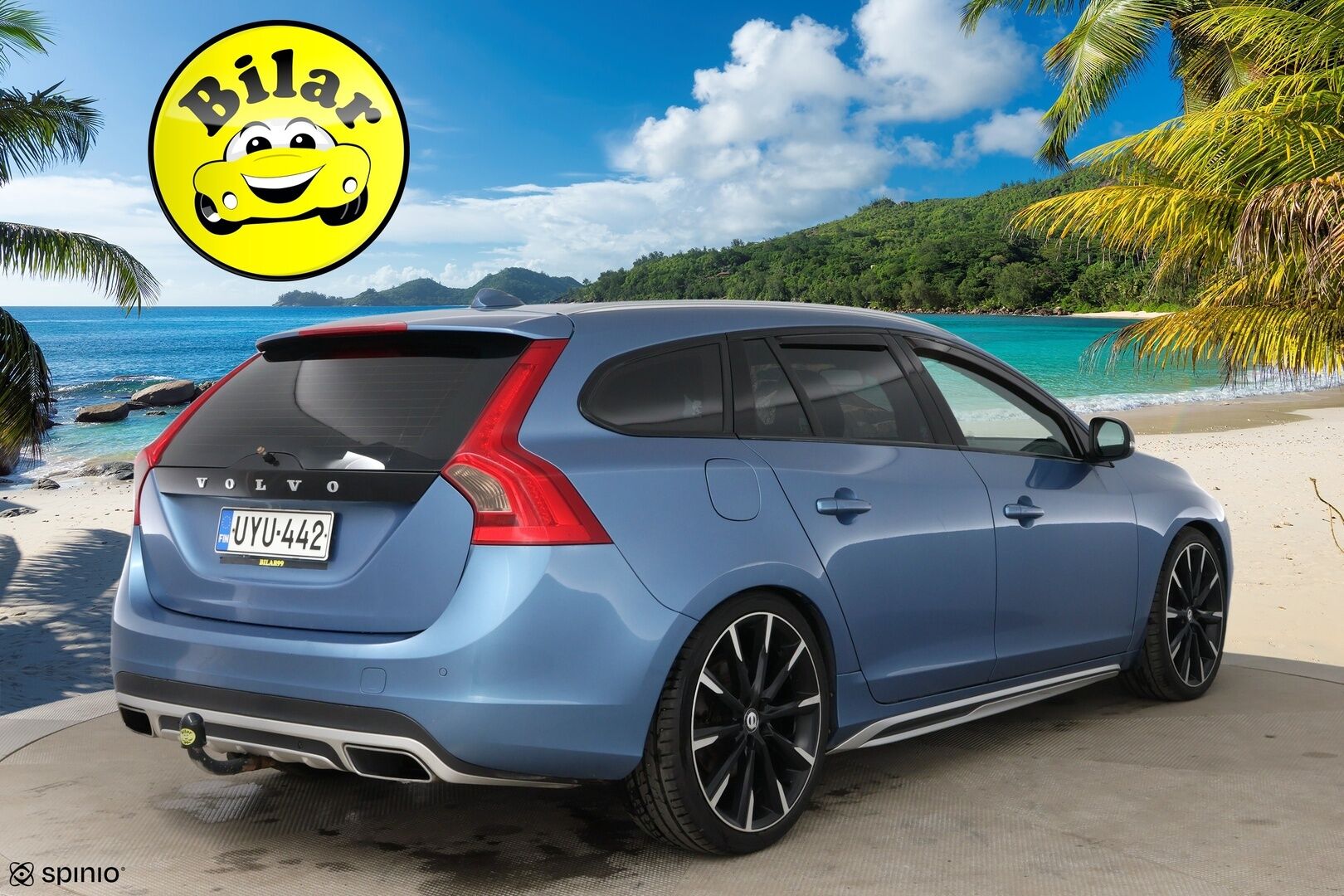 Volvo V60 2014 D4 Business Summum aut - Suomi-Auto | Webasto | Digimittaristo | Muistipenkki | Nahkasisusta | VOC | Vetokoukku | BLIS