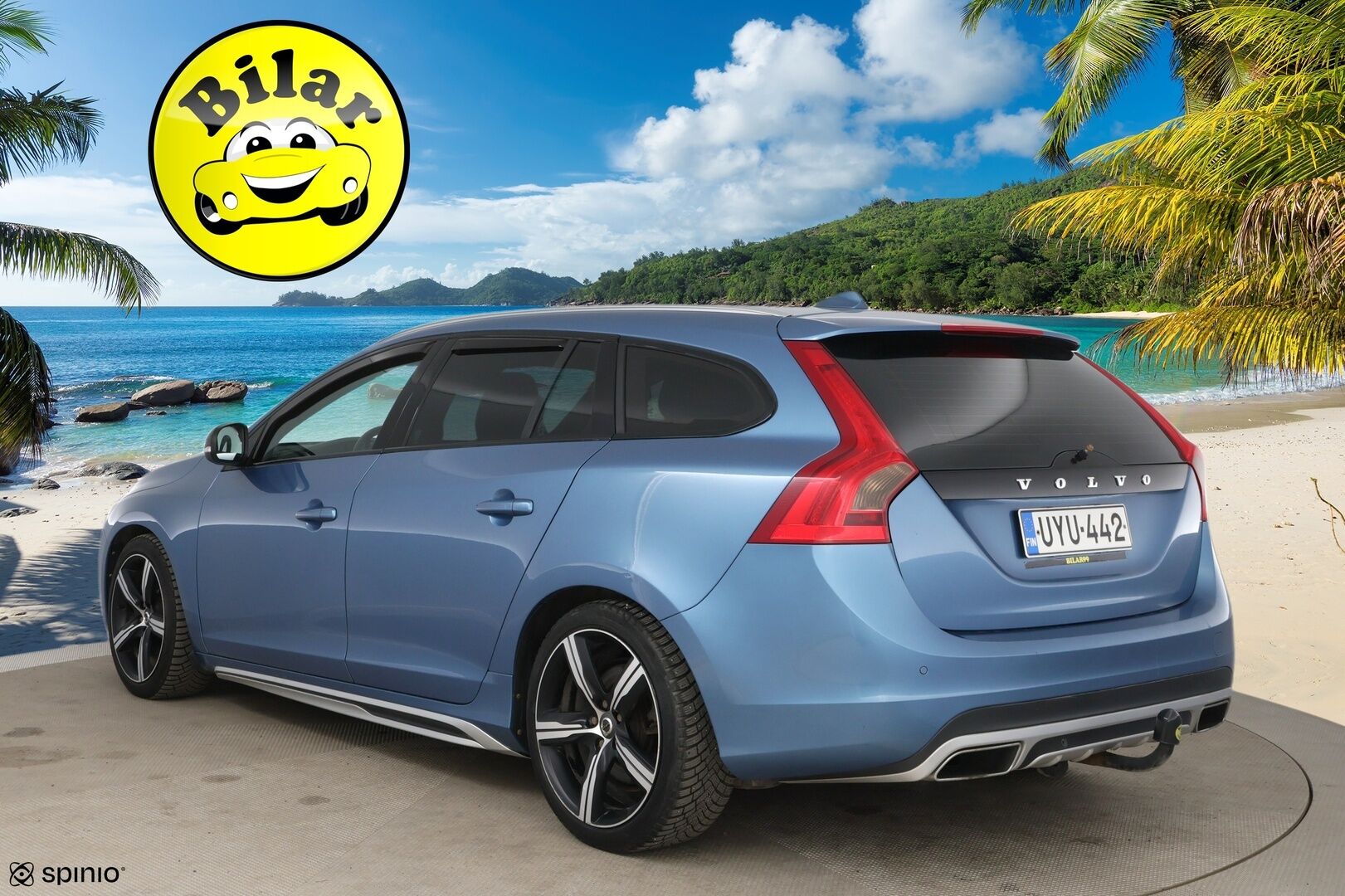 Volvo V60 2014 D4 Business Summum aut - Suomi-Auto | Webasto | Digimittaristo | Muistipenkki | Nahkasisusta | VOC | Vetokoukku | BLIS