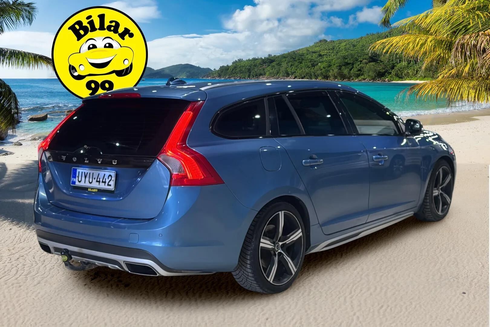 Volvo V60 2014 D4 Business Summum aut / Webasto / Digimittaristo / Muistipenkki / Nahkasisusta / VOC / Vetokoukku / BLIS / - R-Design sisäpaketti / Suomi-auto