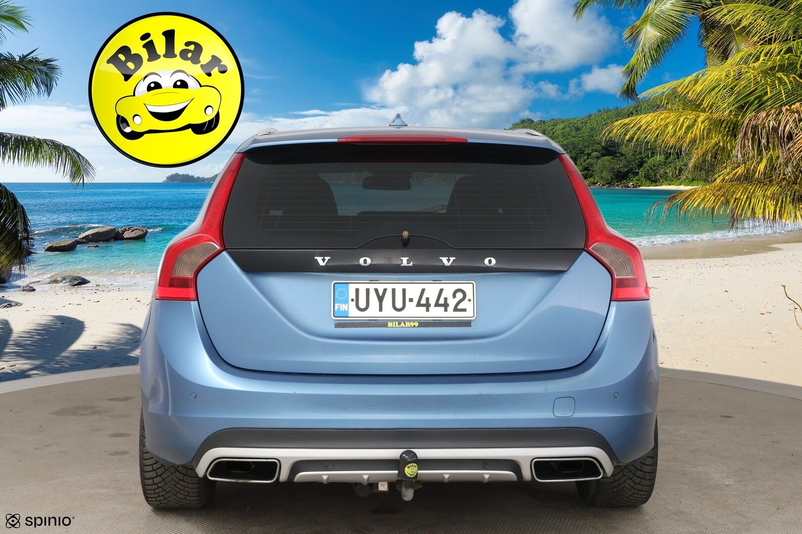 Volvo V60 2014 D4 Business Summum aut - Suomi-Auto | Webasto | Digimittaristo | Muistipenkki | Nahkasisusta | VOC | Vetokoukku | BLIS