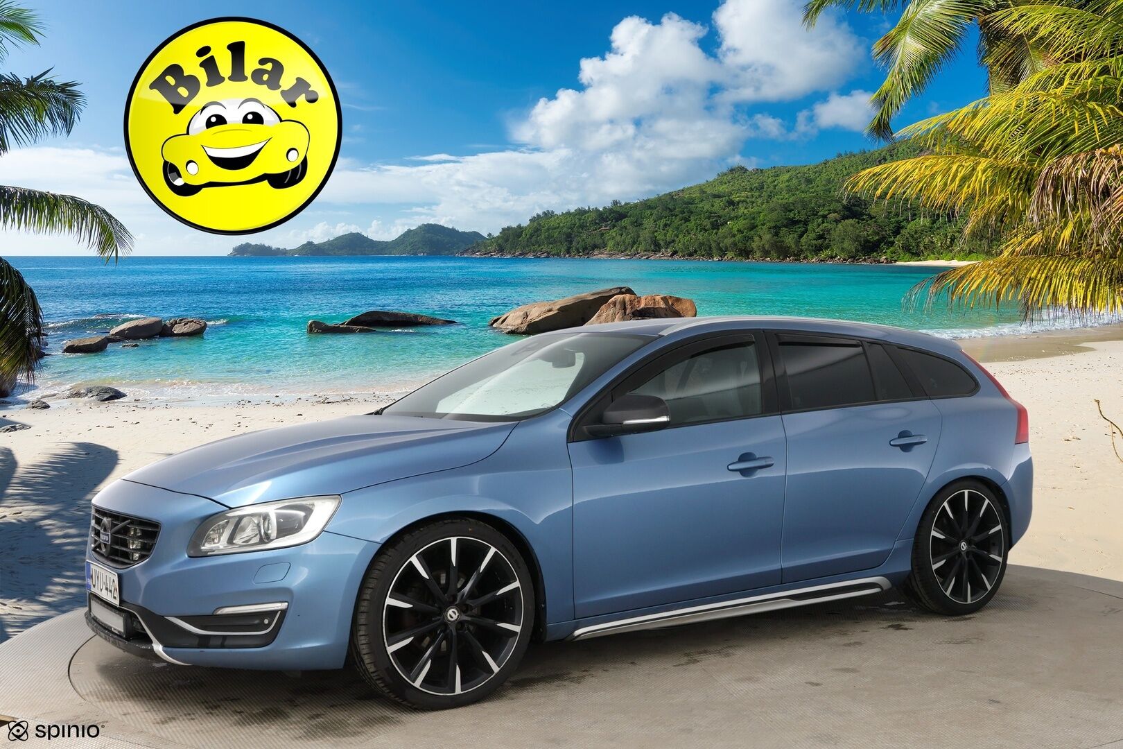 Volvo V60 2014 D4 Business Summum aut - Suomi-Auto | Webasto | Digimittaristo | Muistipenkki | Nahkasisusta | VOC | Vetokoukku | BLIS