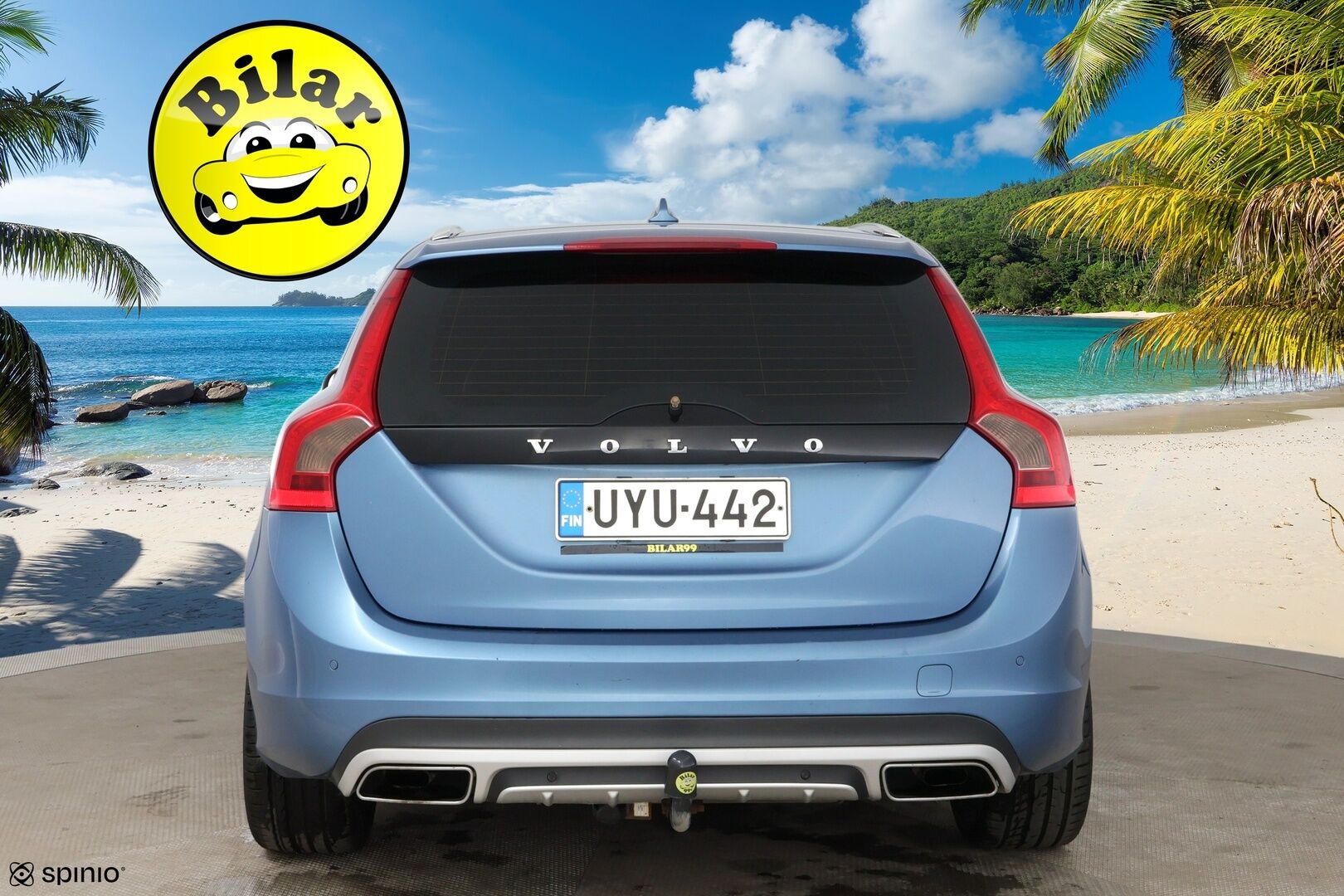 Volvo V60 2014 D4 Business Summum aut - Suomi-Auto | Webasto | Digimittaristo | Muistipenkki | Nahkasisusta | VOC | Vetokoukku | BLIS