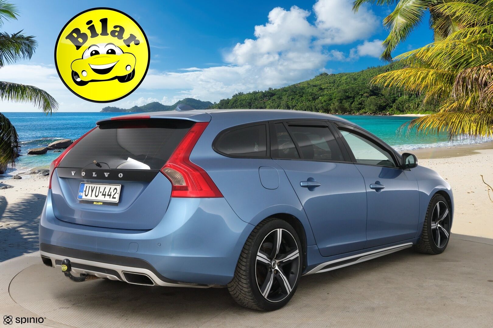 Volvo V60 2014 D4 Business Summum aut - Suomi-Auto | Webasto | Digimittaristo | Muistipenkki | Nahkasisusta | VOC | Vetokoukku | BLIS