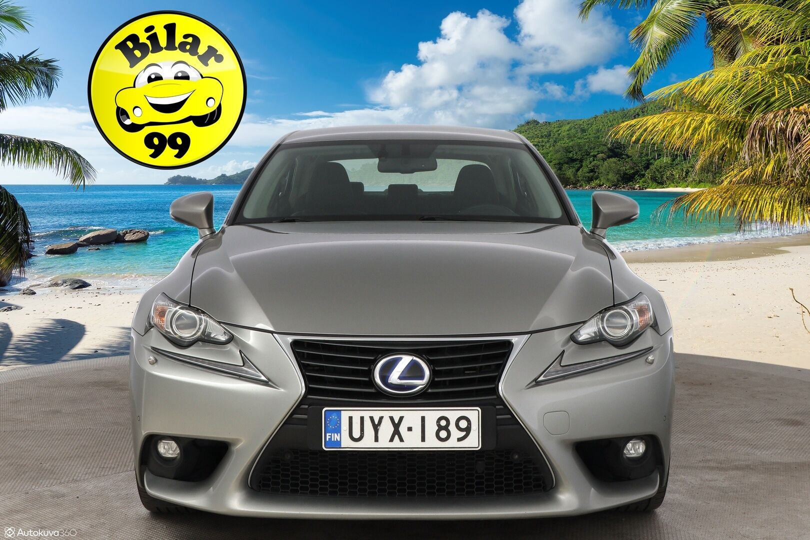 Lexus IS 2015 300h Executive - Suomiauto / Gracenote Audio / Merkkihuollot / Vetokoukku / Ratinlämmitys / Bi-Xenon / KeylessGo!