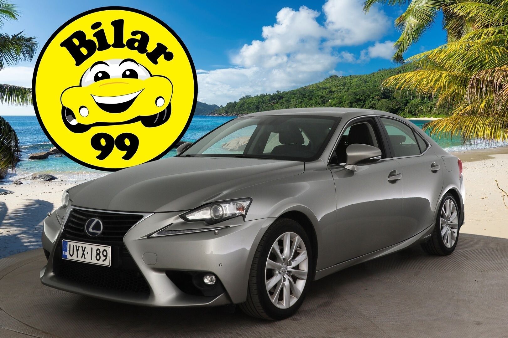 Lexus IS 2015 300h Executive - *Keyless / Koukku / Tutkat  / Merkkihuollot / Gracenote audio / Lohko+sisä*