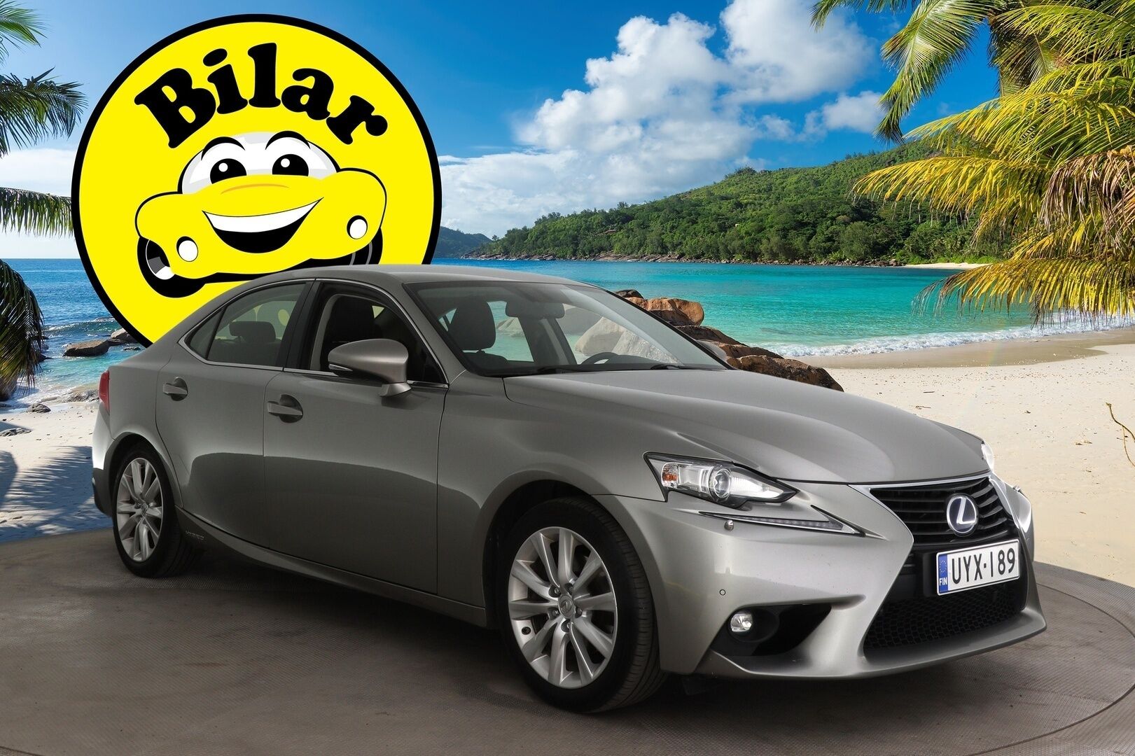 Lexus IS 2015 300h Executive - *Keyless / Koukku / Tutkat  / Merkkihuollot / Gracenote audio / Lohko+sisä*