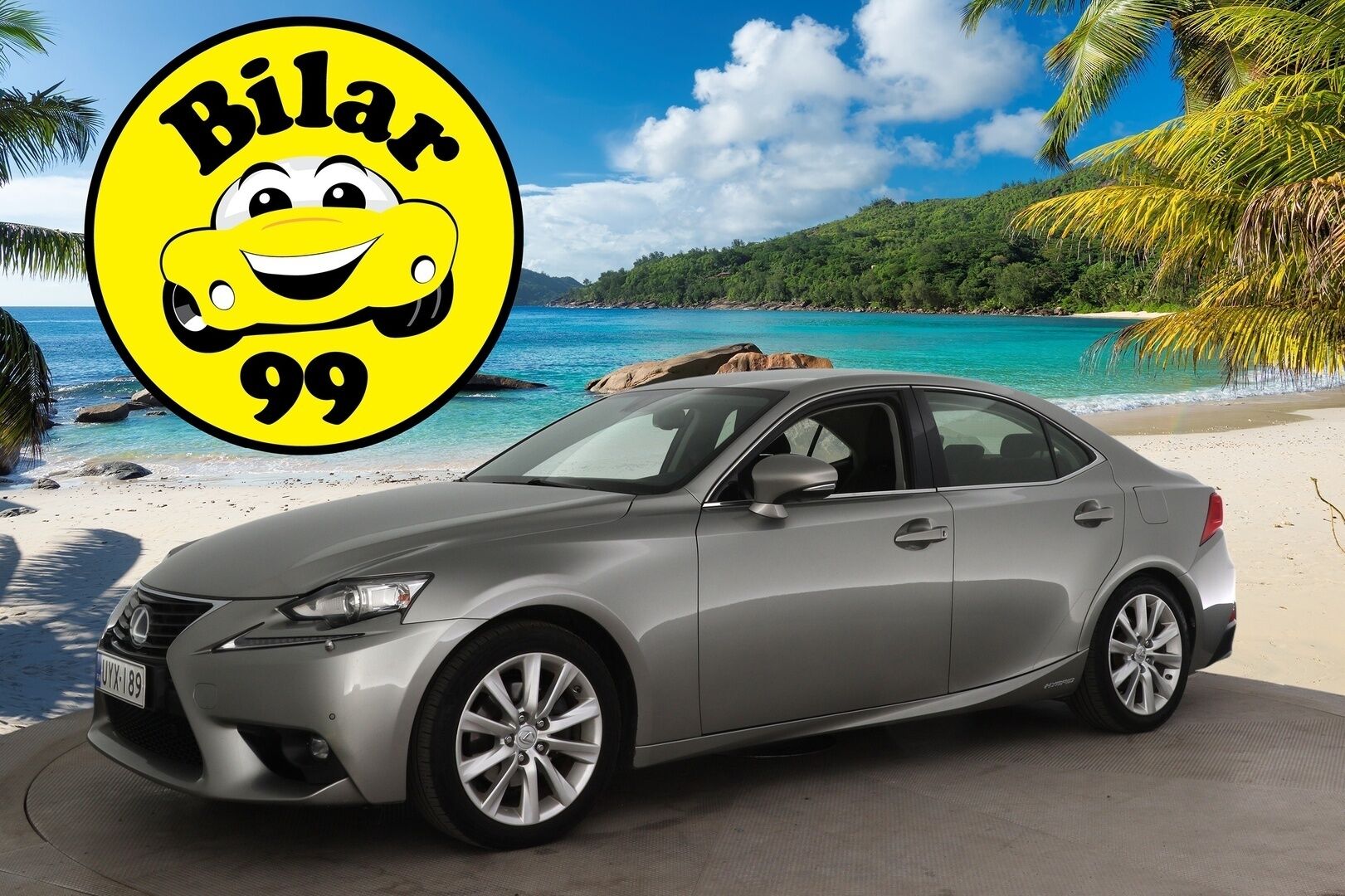 Lexus IS 2015 300h Executive - *Keyless / Koukku / Tutkat  / Merkkihuollot / Gracenote audio / Lohko+sisä*