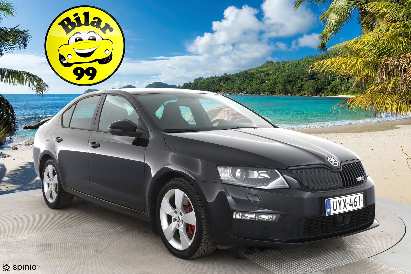 Skoda Octavia 2015 2,0 TSI RS DSG Autom. / ACC / Bluetooth / Keyless / P. tutkat - 1-om. / Suomi-auto / Huippu renkaat