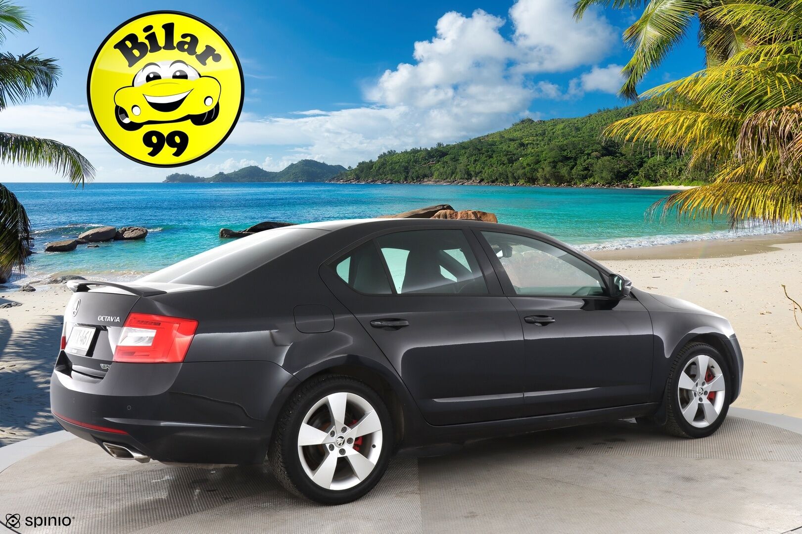 Skoda Octavia 2015 2,0 TSI RS DSG Autom. / ACC / Bluetooth / Keyless / P. tutkat - 1-om. / Suomi-auto / Huippu renkaat