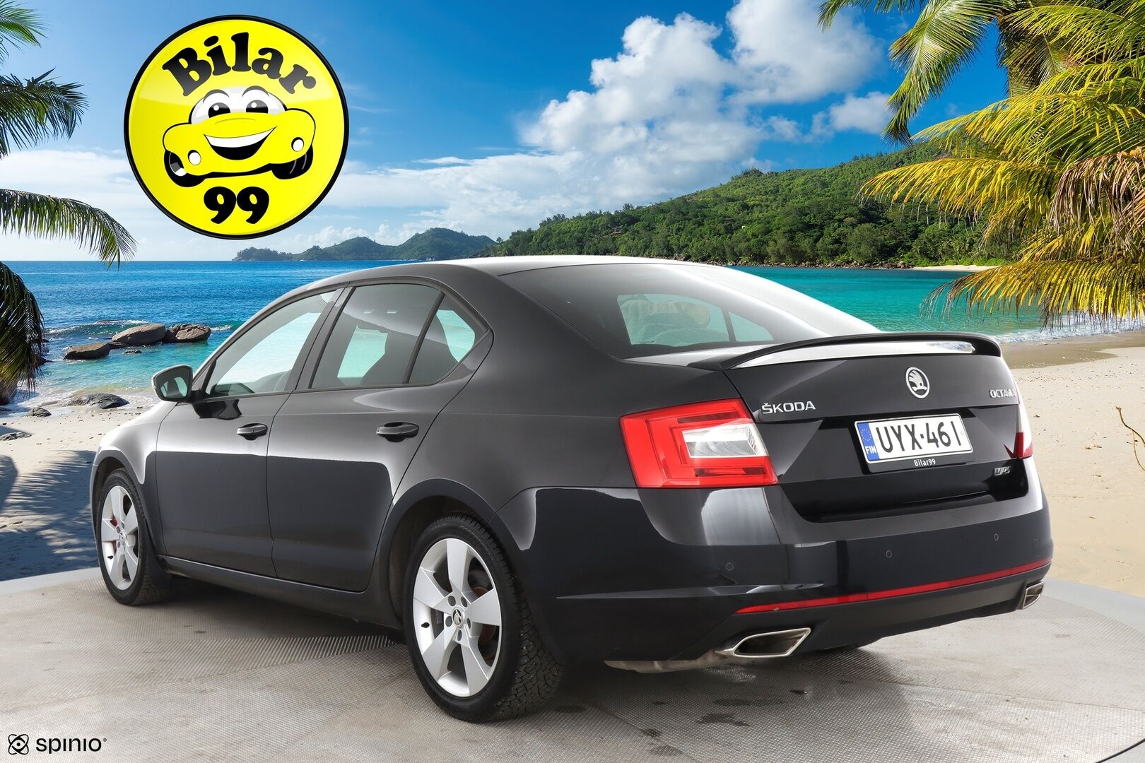 Skoda Octavia 2015 2,0 TSI RS DSG Autom. / ACC / Bluetooth / Keyless / P. tutkat - 1-om. / Suomi-auto / Huippu renkaat