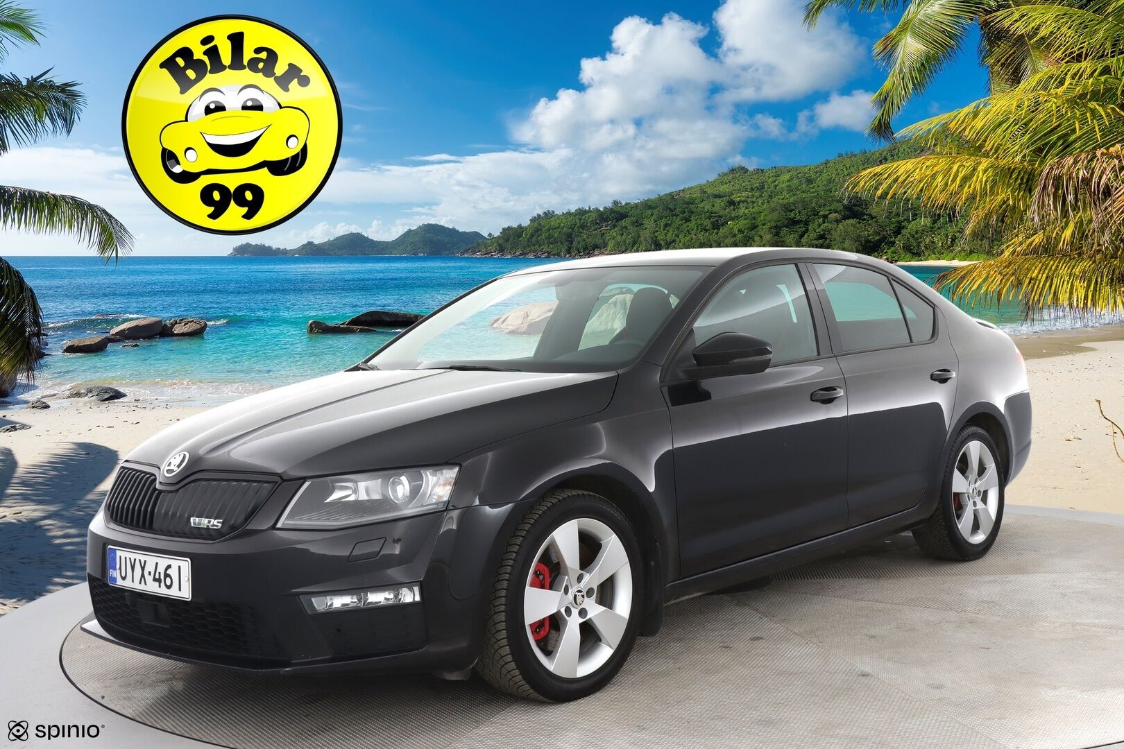 Skoda Octavia 2015 2,0 TSI RS DSG Autom. / ACC / Bluetooth / Keyless / P. tutkat - 1-om. / Suomi-auto / Huippu renkaat