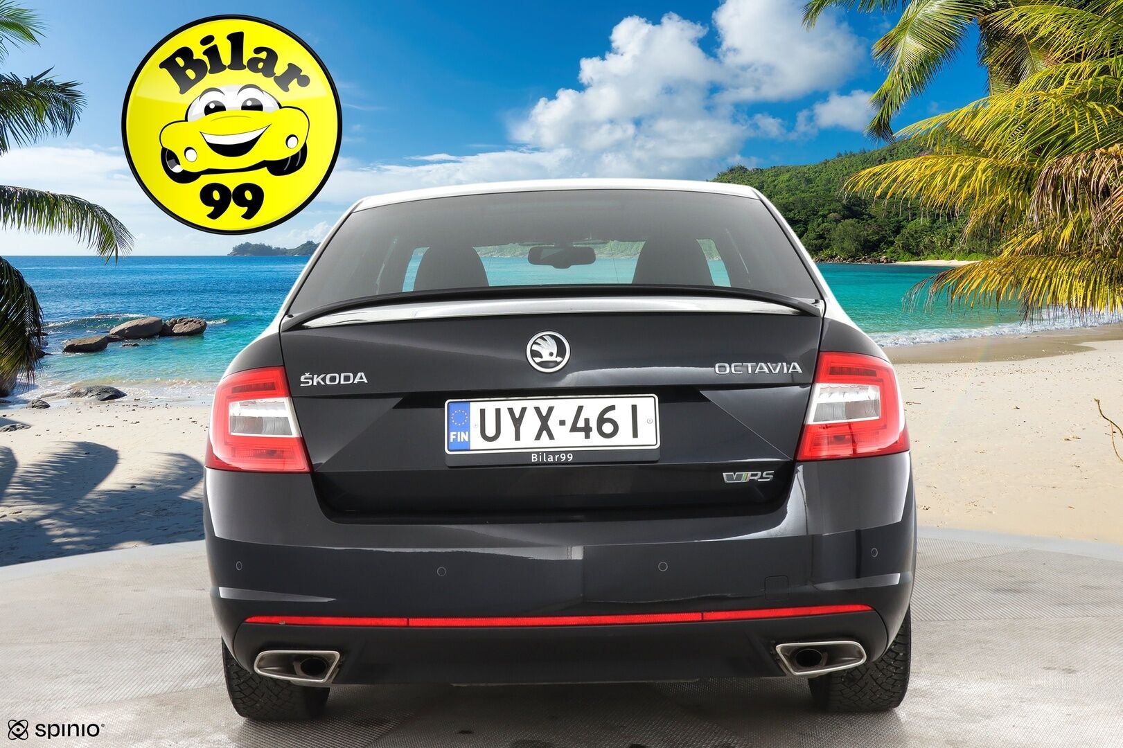 Skoda Octavia 2015 2,0 TSI RS DSG Autom. / ACC / Bluetooth / Keyless / P. tutkat - 1-om. / Suomi-auto / Huippu renkaat
