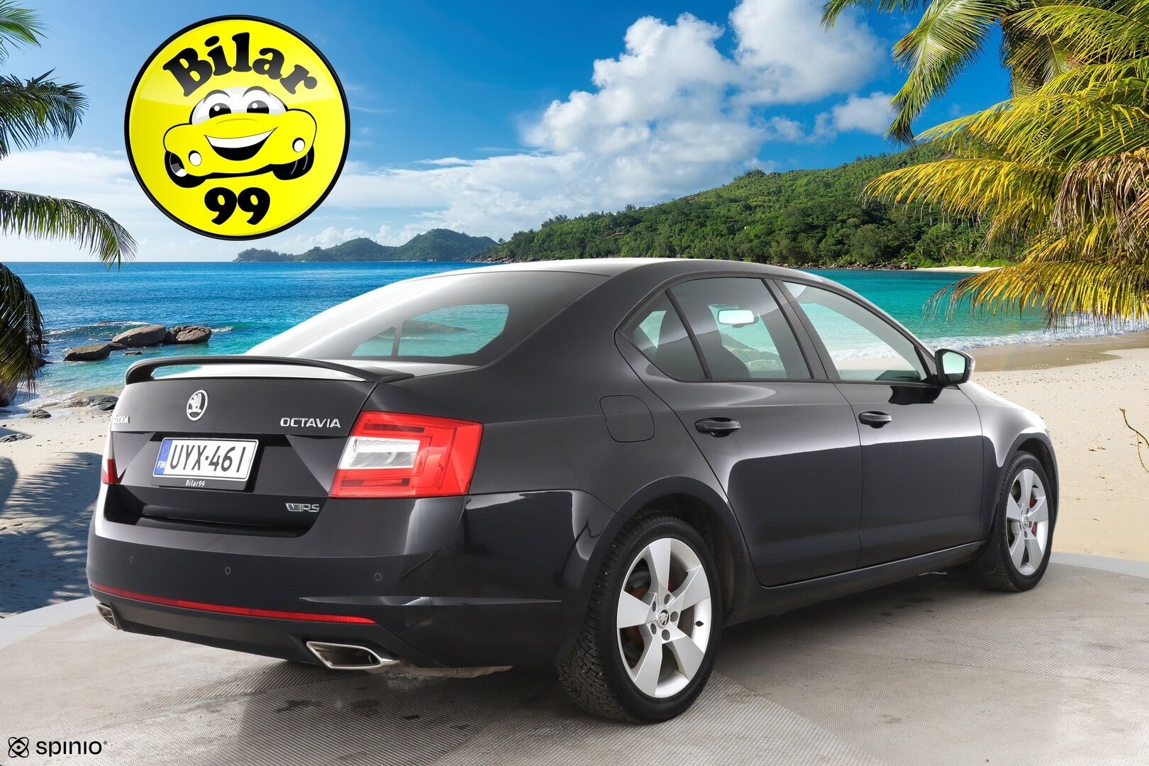 Skoda Octavia 2015 2,0 TSI RS DSG Autom. / ACC / Bluetooth / Keyless / P. tutkat - 1-om. / Suomi-auto / Huippu renkaat